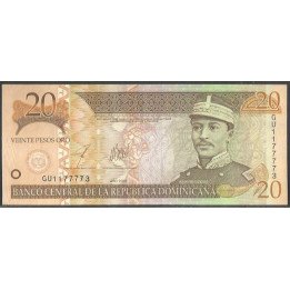Rep. Dominicana 20 Pesos 2003 P169c