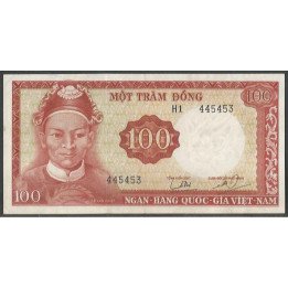 Vietnam Sur 100 Dong ND1966 P19a