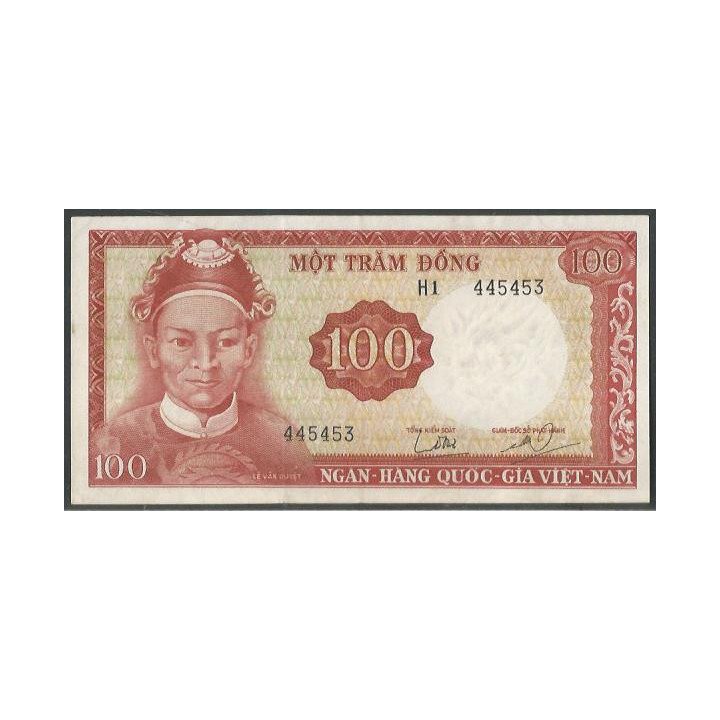 Vietnam Sur 100 Dong ND1966 P19a