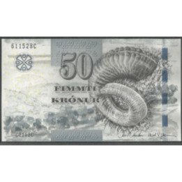 Islas Faroe 50 Kronur 2011 P29