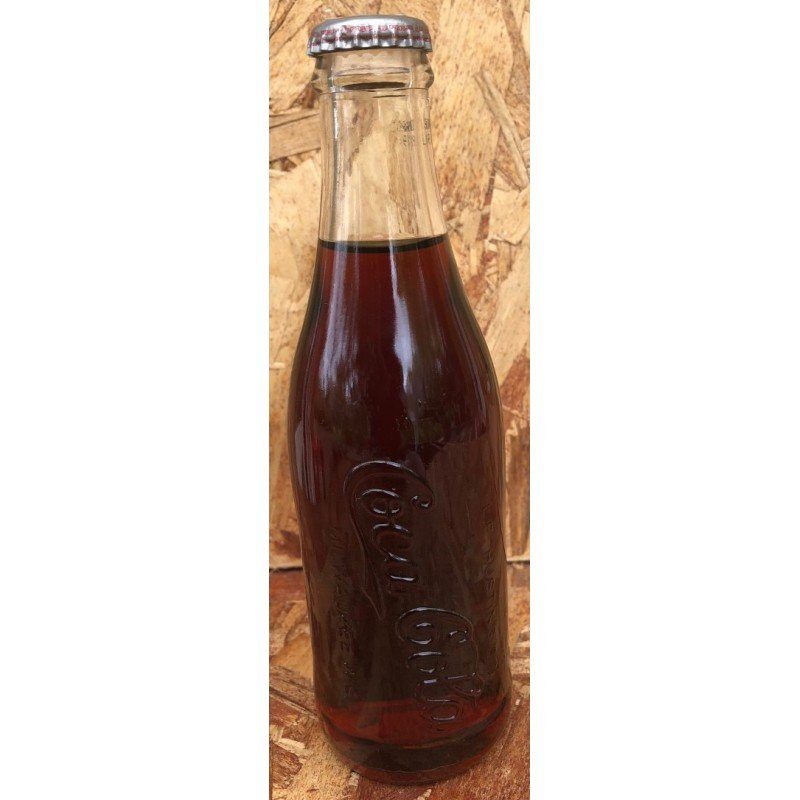 Botella 255 Ml 80 Años Colombia Letrero Lateral - Colombia 2002