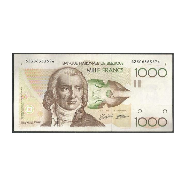 Belgica 1.000 Francs ND1980-96 P144a6