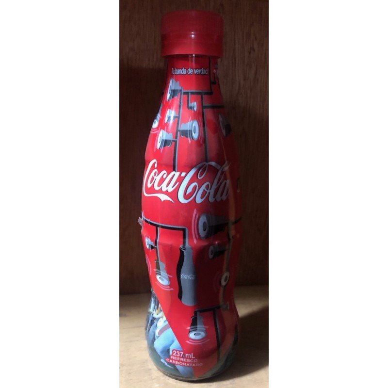 Botella 237 Ml Roja Con Parlantes - Colombia 2003