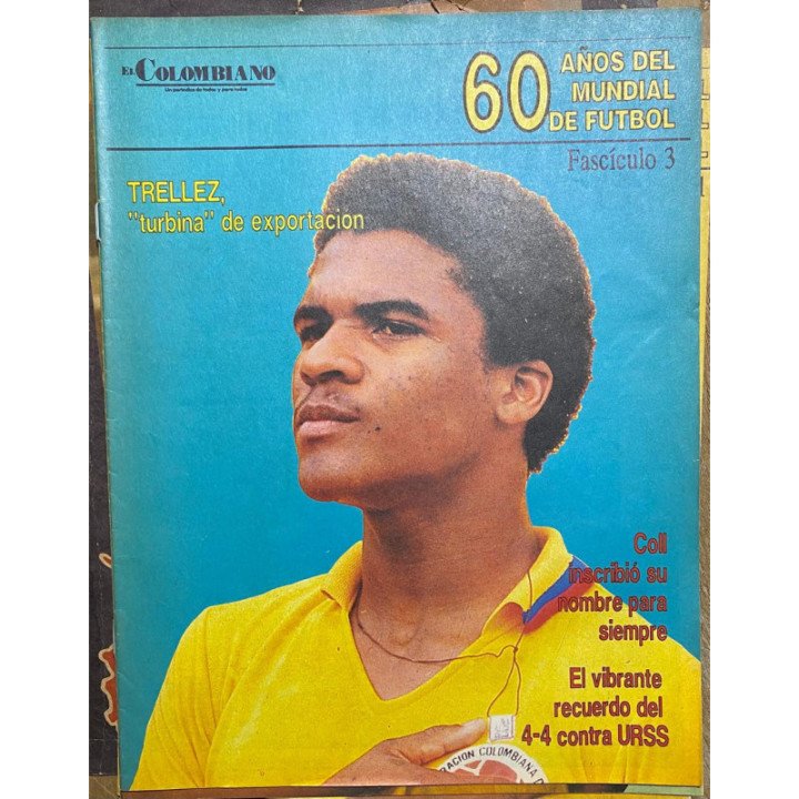 60 Años del Mundial de futbol - El Colombiano 1990 A553 reverso