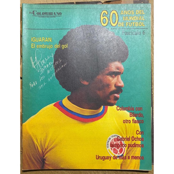 60 Años del Mundial de futbol - El Colombiano 1990 A553 reverso