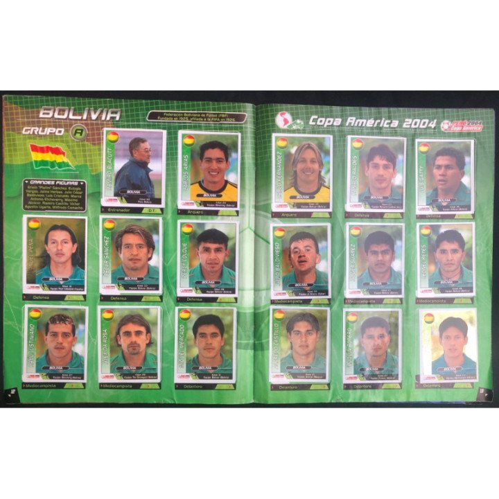 Futbol - Copa América Peru 2004 Navarrete reverso