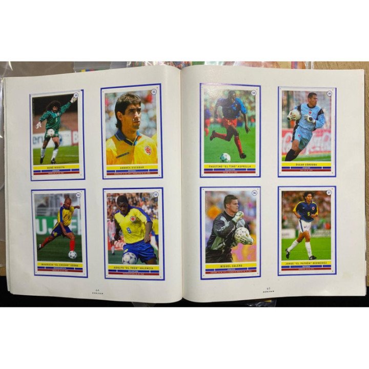 Futbol - 50 Futbolistas Colombianos de todos los tiempos - El Tiempo A575 reverso