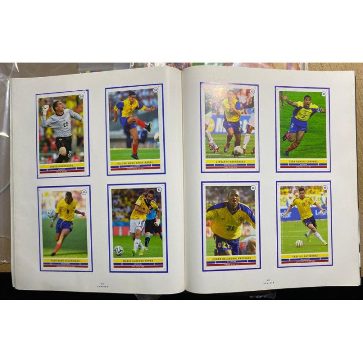 Futbol - 50 Futbolistas Colombianos de todos los tiempos - El Tiempo A575 reverso