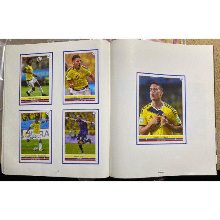Futbol - 50 Futbolistas Colombianos de todos los tiempos - El Tiempo A575 reverso
