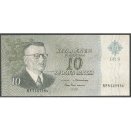Finlandia 10 Markka 1963 P104a112