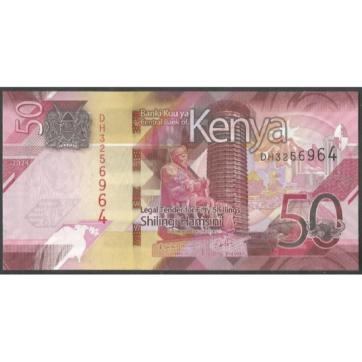 Kenya 50 Shillingi 2024 P52b