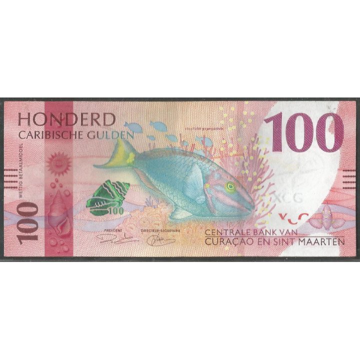 Curacao & Sint Marteen 10 Gulden 31 Mar 2025 P4