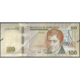 Honduras 100 Lempiras 7 Abr 2022 P112a