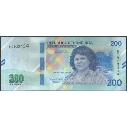 Honduras 200 Lempiras 9 Nov 2023 P114