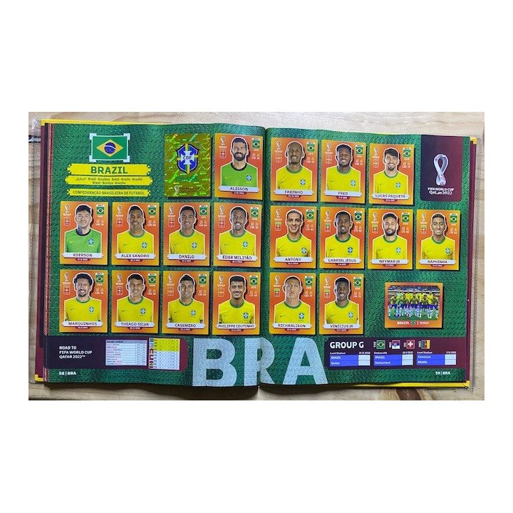 Futbol - Mundial Qatar 2022 Panini Pasta Blanda reverso