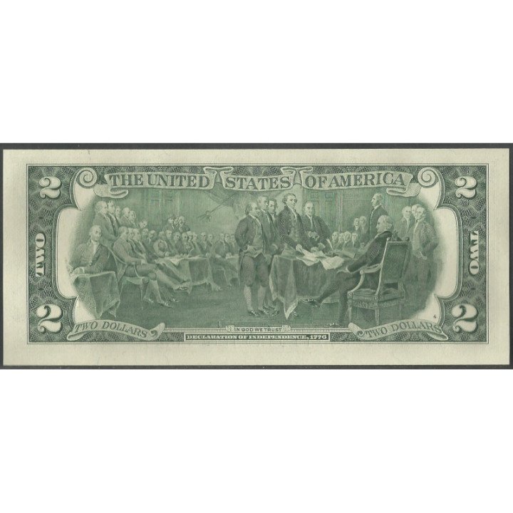 Estados Unidos 2 Dollars 2017A K PNew reverso
