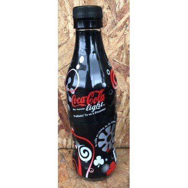 Botella 300ml Light Negra Trebol y Espiral blanco 5 De 6 - Colombia 2005