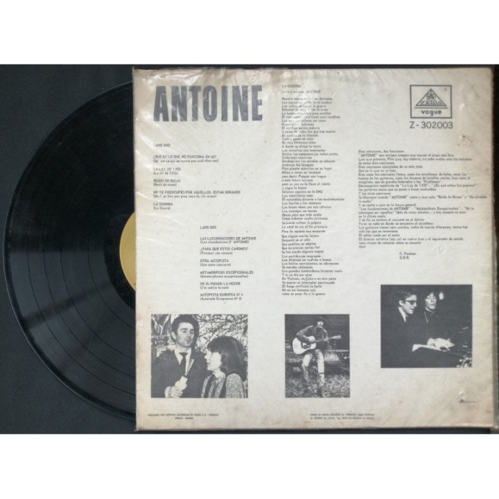 Antoine - Colombia reverso