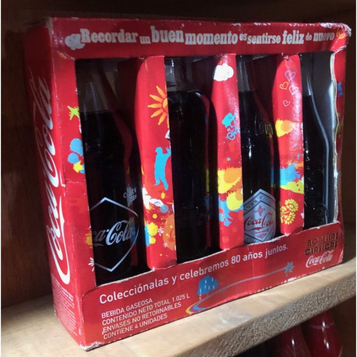 Juego Botellas 80 Años - Colombia 2002