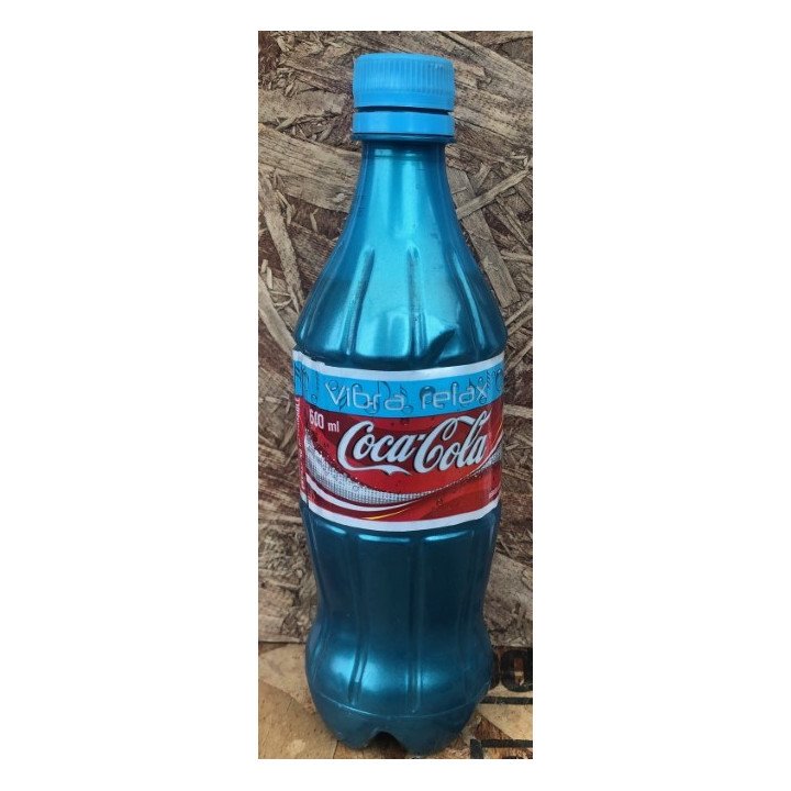 Botella 600 Ml Plástica Azul Vibra Relax - colombia2005