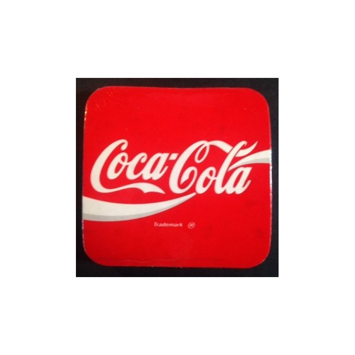 Portavaso Cuadrado Rojo Coca-Cola 95 Cm