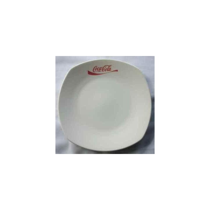 Plato Seco Blanco Y Rojo