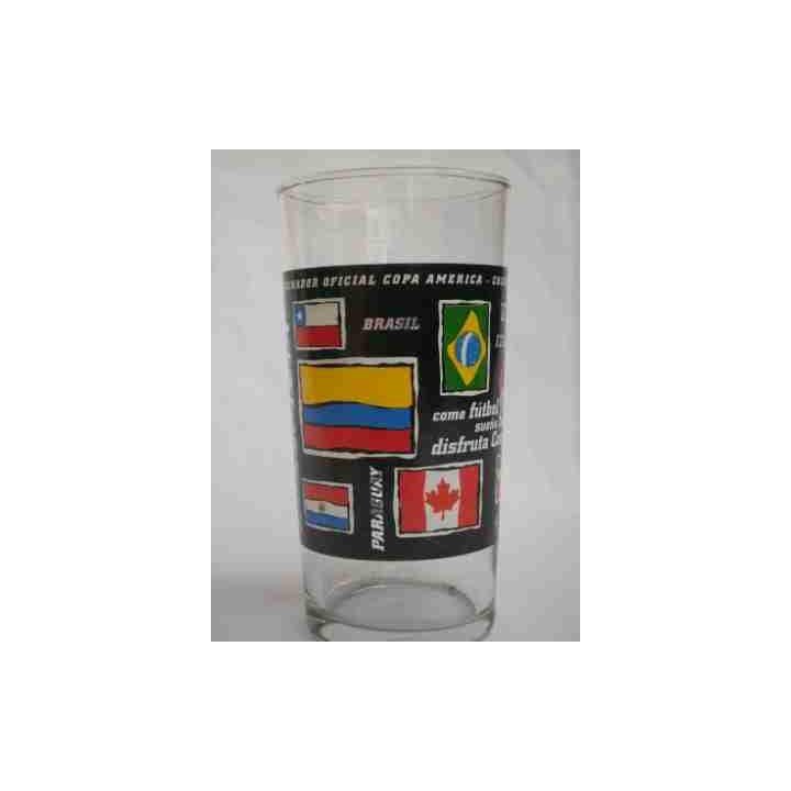 Vaso Copa América 2001 Banderas