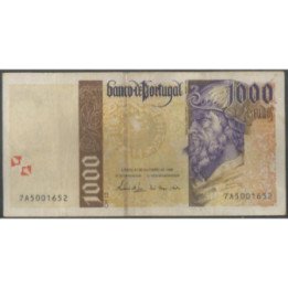 Portugal 1.000 Escudos 31 Oct 1996 P188b