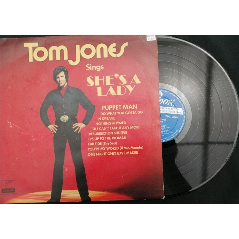 Tom Jones, Sings She's A Lady - Colombia