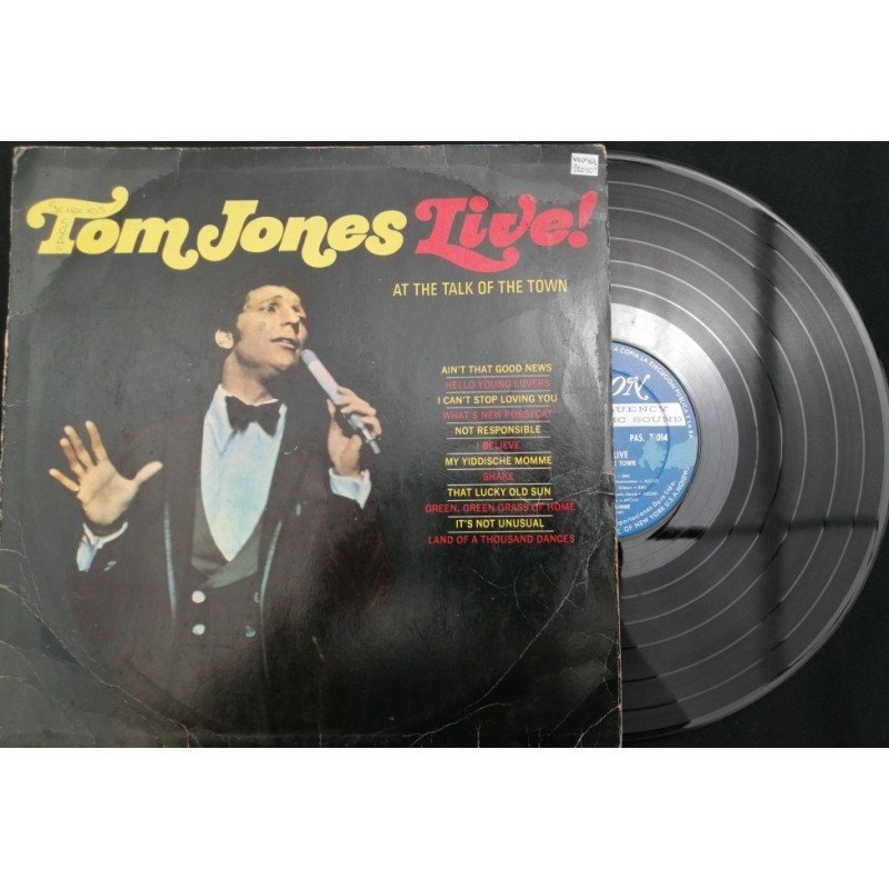 Tom Jones, Live! - Colombia