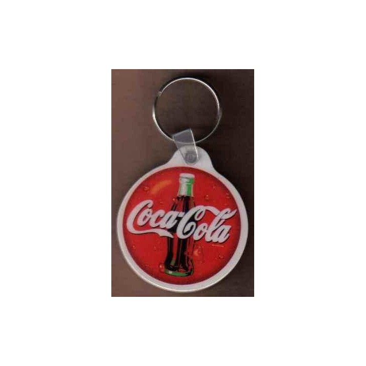 Llavero Coca-Cola Redondo Botella