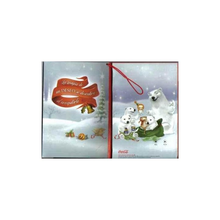 Tarjeta Sonora De Navidad reverso