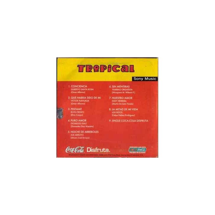 Cd Tropical Coca-Cola reverso