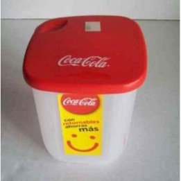 Tarro Cocina Plástico Tapa Roja