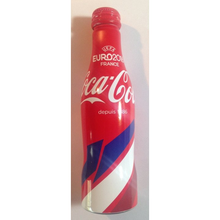 Botella Aluminio Euro 2016 Roja - Francia 2015