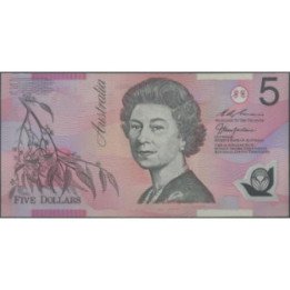 Australia 5 Dollars 1998 P51c