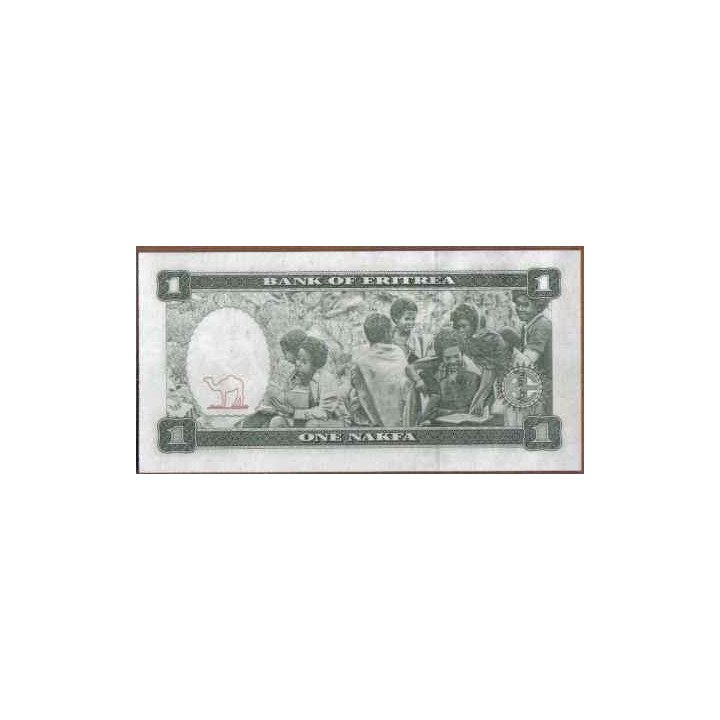Eritrea 1 Nafka 24 Mayo 1997 P1 reverso
