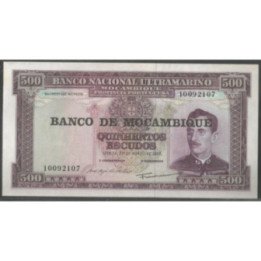 Mozambique 500 Escudos ND1976 P118