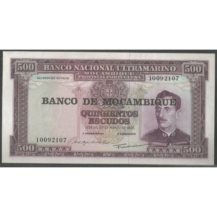 Mozambique 500 Escudos ND1976 P118