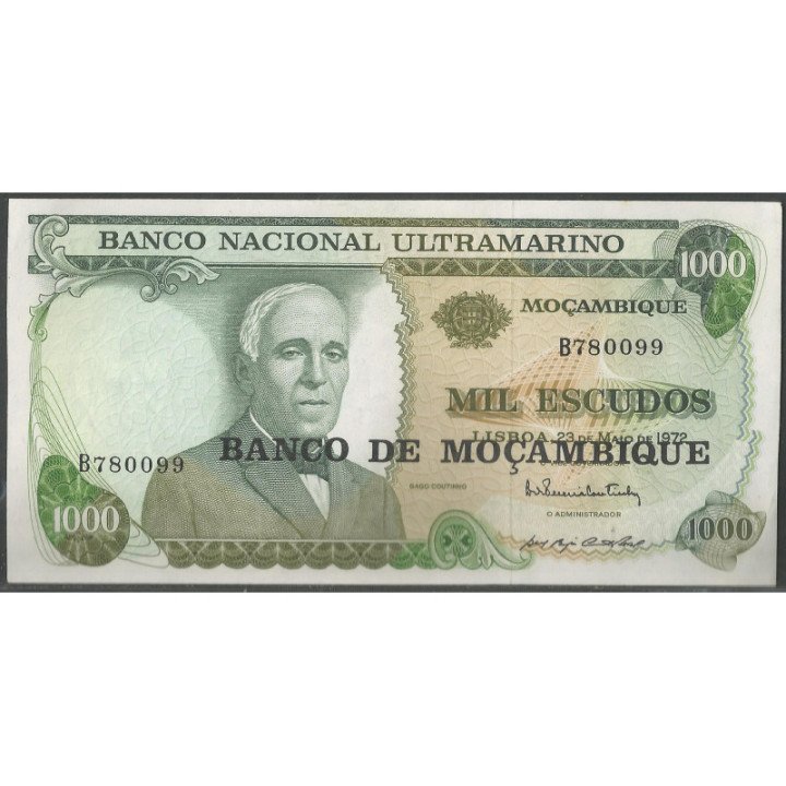 Mozambique 1000 Escudos ND1976 P119