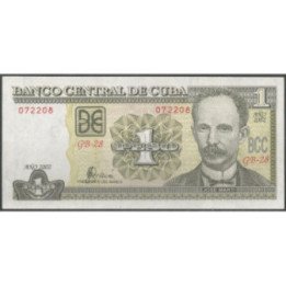 Cuba 1 Peso 2002 P121a