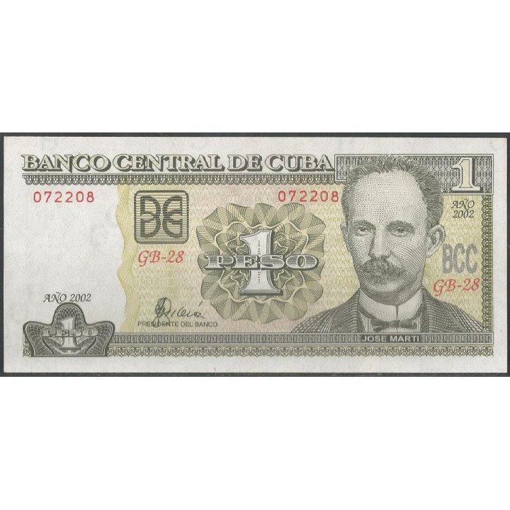 Cuba 1 Peso 2002 P121a