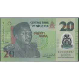 Nigeria 20 Naira 2007 P34c