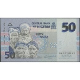 Nigeria 50 Naira 2006 P35a