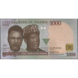 Nigeria 1.000 Naira 2014 P36g