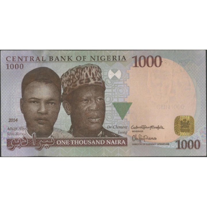 Nigeria 1.000 Naira 2014 P36g