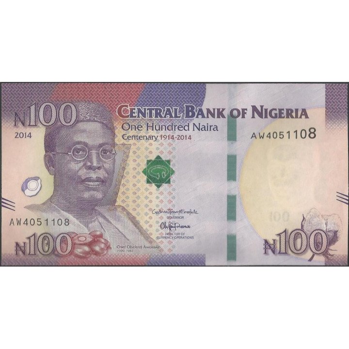 Nigeria 100 Naira 2014 P41
