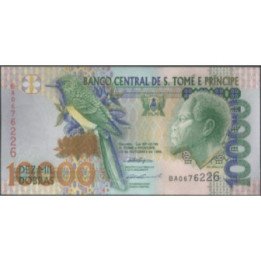 St Tome e Prince 10.000 Dobras 22 Oct 1996 P66a