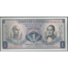 Billete de 1 Peso 20 jul 1972 BGW074