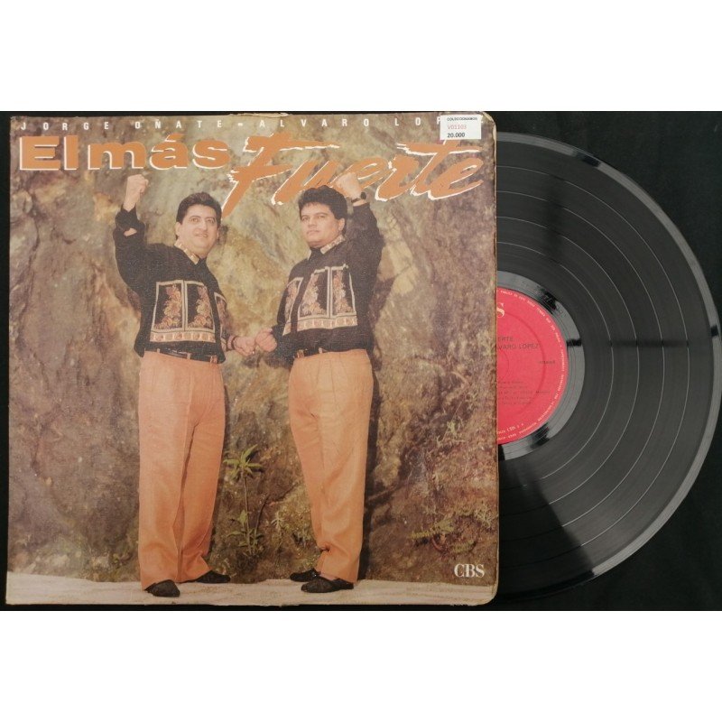 Jorge Oñate & Alzaro Lopez , El Mas Fuerte - Colombia